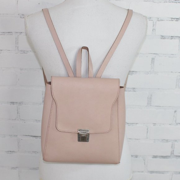 Brandy Melville Handbags - Brandy Melville Light Pink Mini Backpack